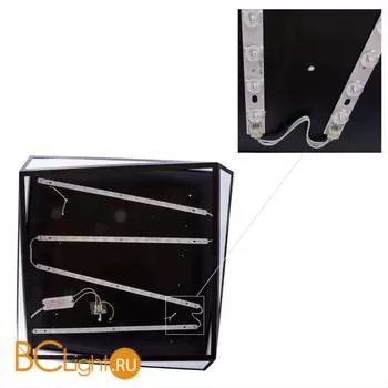 Потолочный светильник Arte Lamp Multi-Piazza A1929PL-1BK - Фото 2