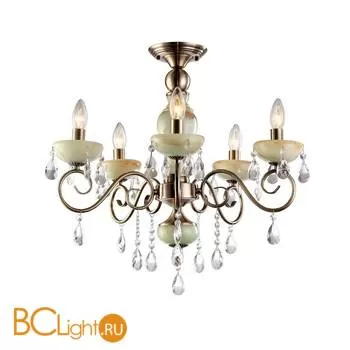 Потолочная люстра ArteLamp Onyx Green A9592PL-5AB