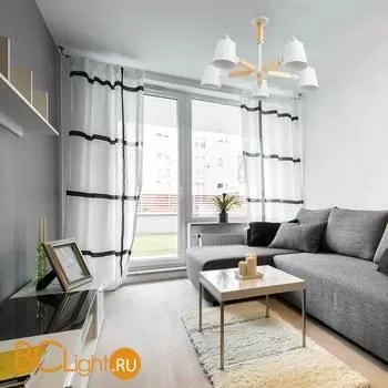 Люстра Arte Lamp Oscar A7141PL-5WH - Фото 3