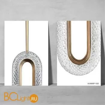 Подвесной светильник Arte Lamp Ovale A2489SP-1GO - Фото 1