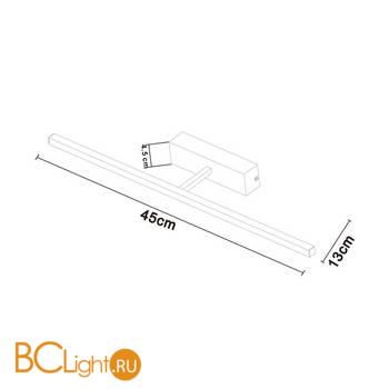 Подсветка для картин Arte Lamp Picture Lights LED A5308AP-1WH - Схема
