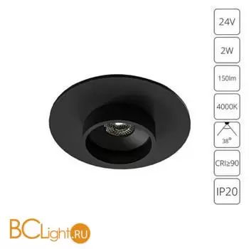 Встраиваемый светильник Arte Lamp presto A6182PL-1BK