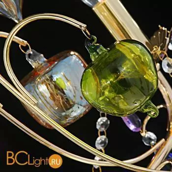 Люстра Arte Lamp Riccheza A2011LM-6GO - Фото 6
