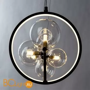 Подвесной светильник Arte Lamp Saturn A7790SP-50BK - Фото 1