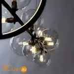 Подвесной светильник Arte Lamp Saturn A7790SP-50BK - Фото 2