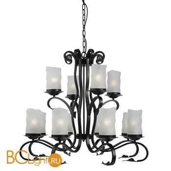 Люстра ArteLamp Scroll A7915LM-8-4BK