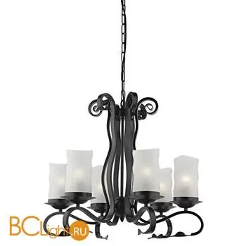 Люстра ArteLamp Scroll A7915LM-6BK