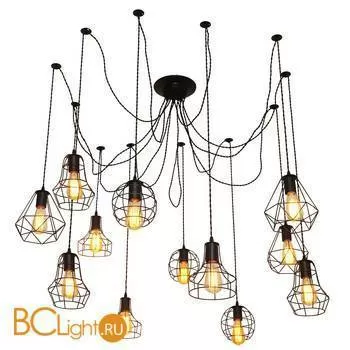 Подвесной светильник Arte Lamp Spider A4051SP-12BK