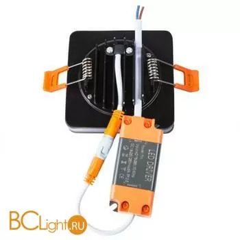 Встраиваемый светильник Arte Lamp Tabit A8432PL-1BK - Фото 2