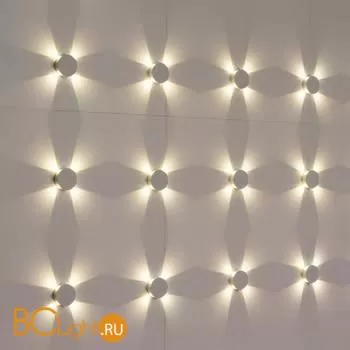 Уличный настенный светильник Arte Lamp Tamburello A1525AP-1WH - Фото 1