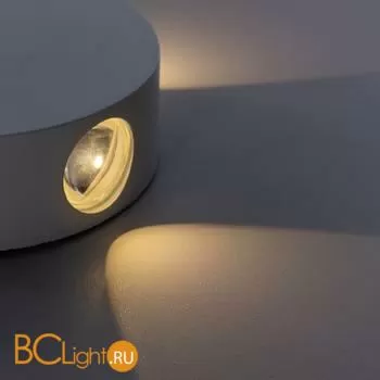 Уличный настенный светильник Arte Lamp Tamburello A1525AP-1WH - Фото 2