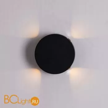 Настенный светильник Arte Lamp Tamburello A1525AP-1BK - Фото 0