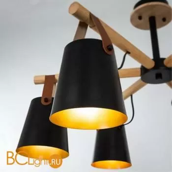 Люстра Arte Lamp Thomas A7032PL-6BK - Фото 1