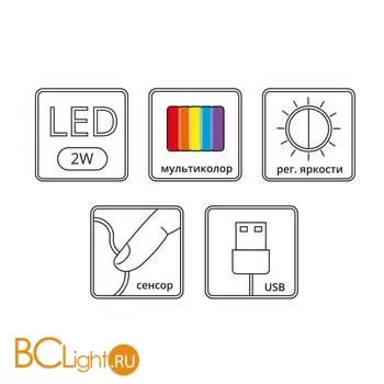 Настольный светильник Arte Lamp Tilly A7372LT-1WH - Фото 5