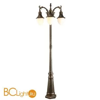 Садово-парковый фонарь Arte Lamp Vienna A1317PA-3BN