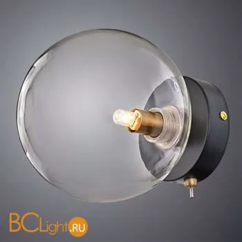 Настенный светильник Arte Lamp Vincent A7790AP-1BK - Фото 0