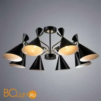 Люстра Arte Lamp Wellington A2711PL-8BK - Фото 0