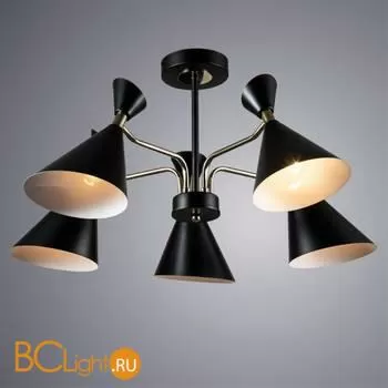 Люстра Arte Lamp Wellington A2711PL-5BK - Фото 0