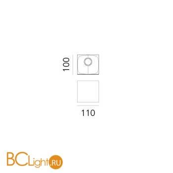 Настенный светильник Artemide Aede 0041020A - Схема