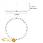 Подвесной светильник Artemide Alphabet 1207000A - Схема