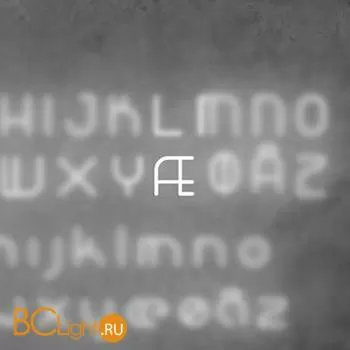 Настенный светильник Artemide Alphabet 1211AE00A + supp