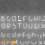 Настенный светильник Artemide Alphabet 1211E00A + supp