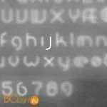 Настенный светильник Artemide Alphabet 1212j00A + supp