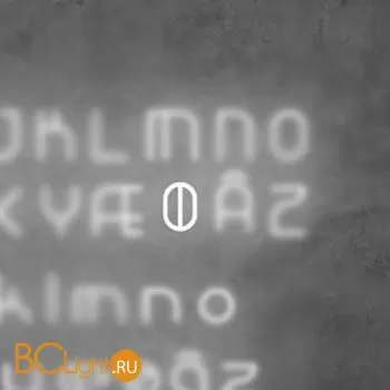 Настенный светильник Artemide Alphabet 1211§00A + supp