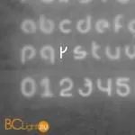 Настенный светильник Artemide Alphabet 1212r00A + supp