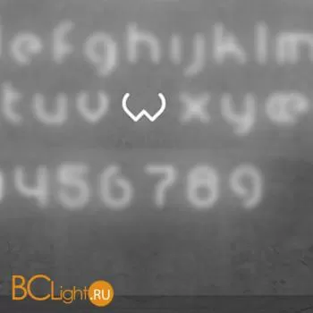 Настенный светильник Artemide Alphabet 1212w00A + supp