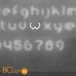 Настенный светильник Artemide Alphabet 1212w00A + supp