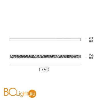 Потолочный светильник Artemide Calipso 0221010A - Схема