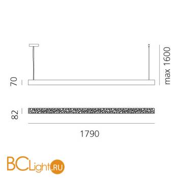 Подвесной светильник Artemide Calipso 0224010A - Схема