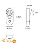 Cпот (точечный светильник) Artemide Choose Led 1143110A - Схема