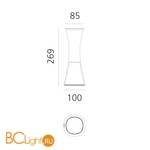 Настольный светильник Artemide Come together 0165010A - Схема