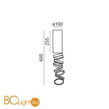 Потолочный светильник Artemide Decompose' DOI4600B02 - Схема