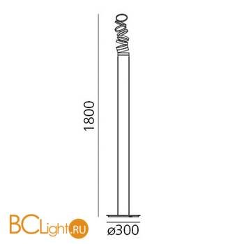Напольный светильник Artemide Decompose' DOI4600D03 - Схема