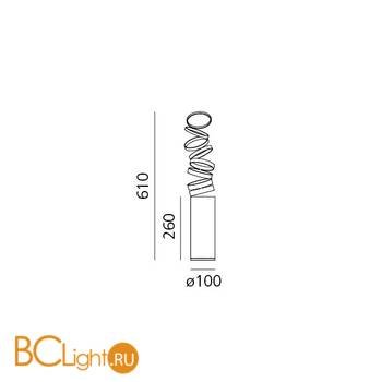 Настольный светильник Artemide Decompose' DOI4600C02 - Схема