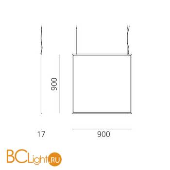 Подвесной светильник Artemide Discovery 2000030APP - Схема