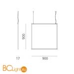 Подвесной светильник Artemide Discovery 2004030APP - Схема