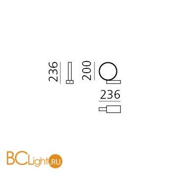 Настольный светильник Artemide Eclittica DD0089D16 - Схема