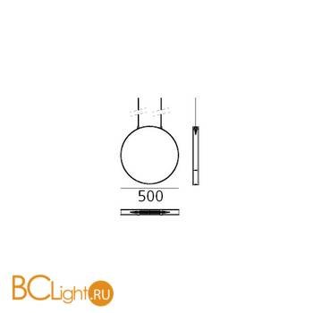 Подвесной светильник Artemide Eclittica DD0089A09 - Схема