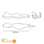 Подвесной светильник Artemide Empirico 1652010A - Схема