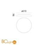 Потолочный светильник Artemide Febe 0241300A - Схема