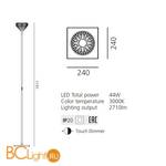 Торшер Artemide Florensis 1942010A - Схема