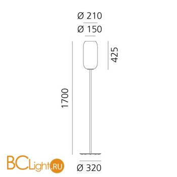 Торшер Artemide Gople 1410020A - Схема