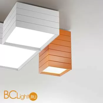 Потолочный светильник Artemide Groupage 20 Orange 1932060A+1937010A - Фото 0