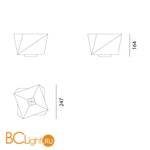 Напольный светильник Artemide Hakofugu 1687010A - Схема