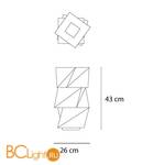 Настольный светильник Artemide Mogura 1690010A - Схема