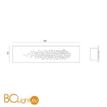 Настенный светильник Artemide Islet 1627020A - Схема